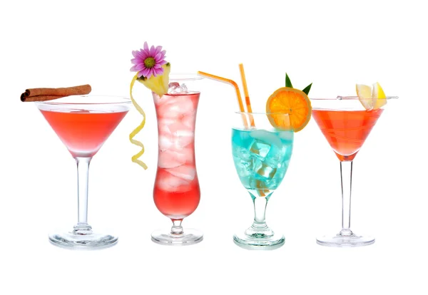 Cocktails collage collection — Stock Photo, Image