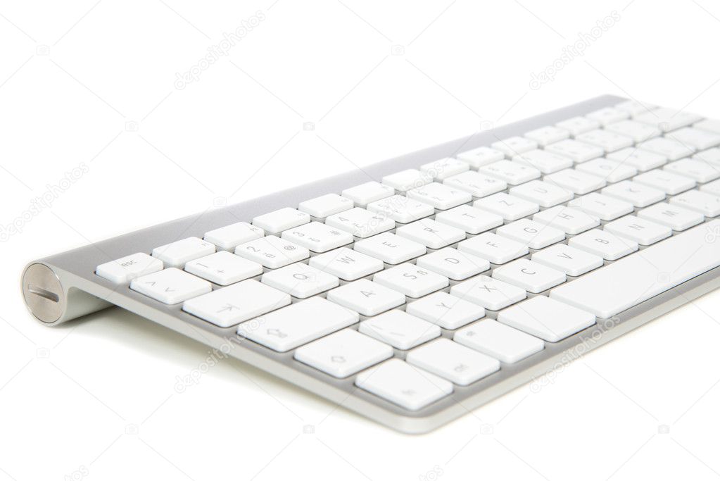 Modern wireless computer keyboard