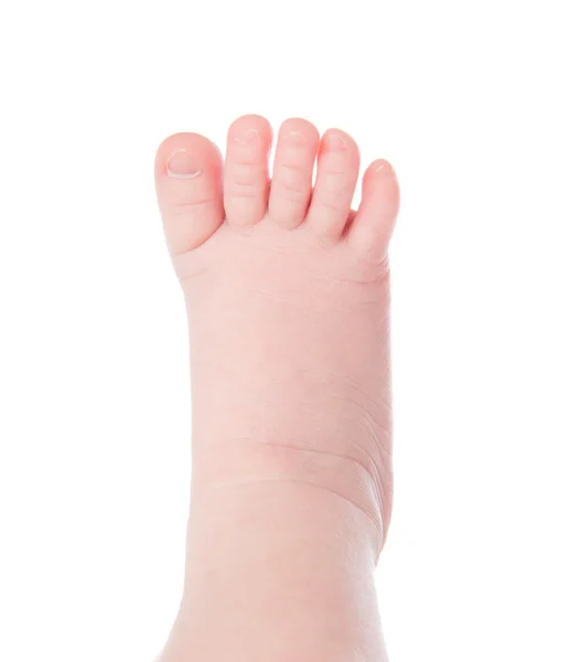 Bambino bambino piede gamba — Foto Stock