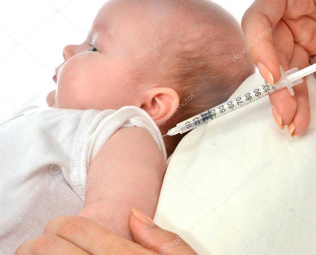 Baby spuiten
