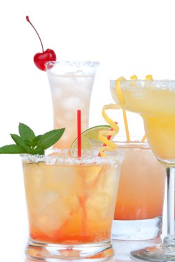 kokteyl içki içecek mojito, tropikal martini, tekila güneş