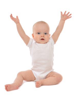 eller oturan bebek çocuk bebek toddler 