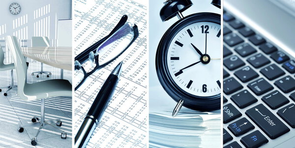 Office Concept Collage