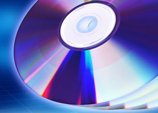 Blank CD / DVD — Stock Photo, Image