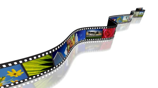 Film Strip Concept — Stock Photo, Image