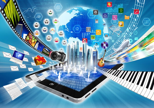 Мультимедиа и обмен интернетом
