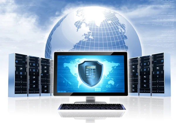 Intenet Security Network Stockfoto