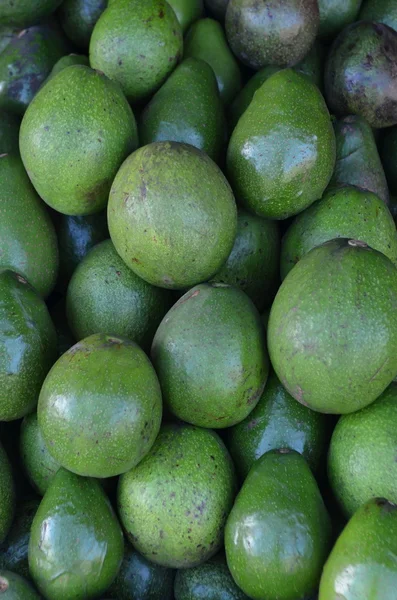Avocado fruit op de traditionele markt — Stockfoto
