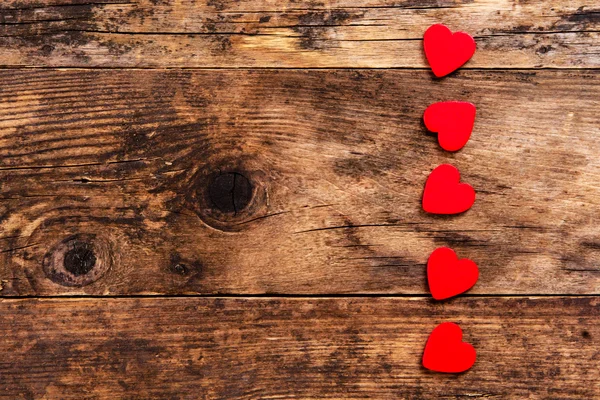 Valentines Day background with heart symbols. — Stock Photo, Image