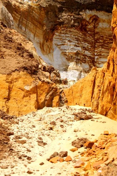 Sand cave — Stock Photo, Image