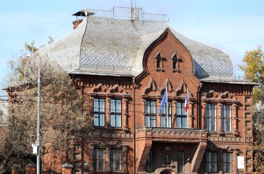 Rus bayrağı ve AB bayrağı