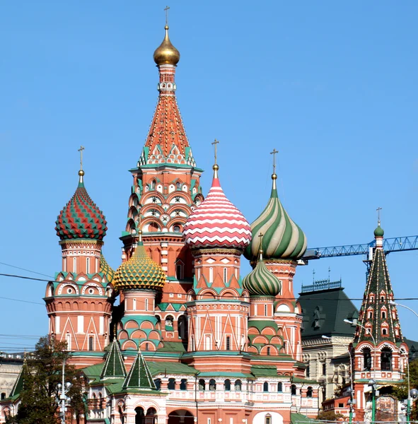 St.莫斯科的Basil大教堂 — 图库照片