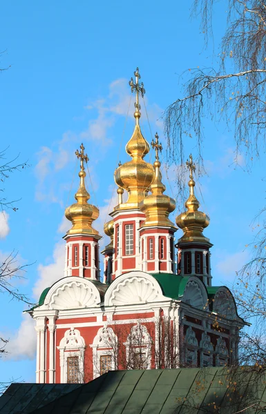 Die orthodoxe Kirche des Nowodewitschij-Klosters — Stockfoto