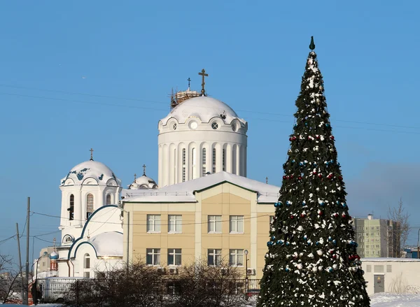 Iglesia ortodoxa cúpula — Foto de Stock