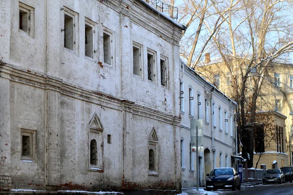 Забудова в Москві — стокове фото