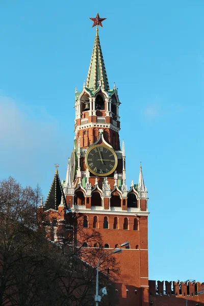 Torre de Spasskaya — Fotografia de Stock