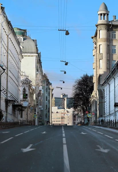Московская улица — стоковое фото