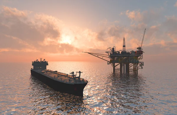 Equipamento de petróleo — Fotografia de Stock