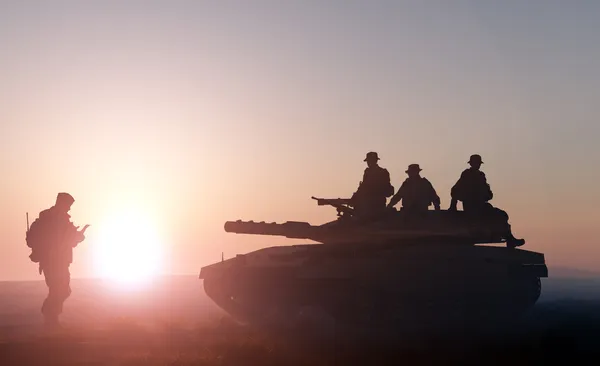 Tanque. — Foto de Stock