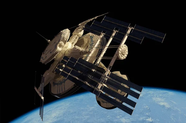 Космический транспорт — стоковое фото