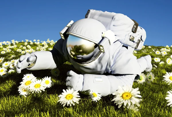 Der Astronaut — Stockfoto