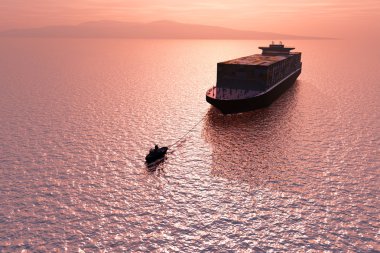 iki gemi deniz.