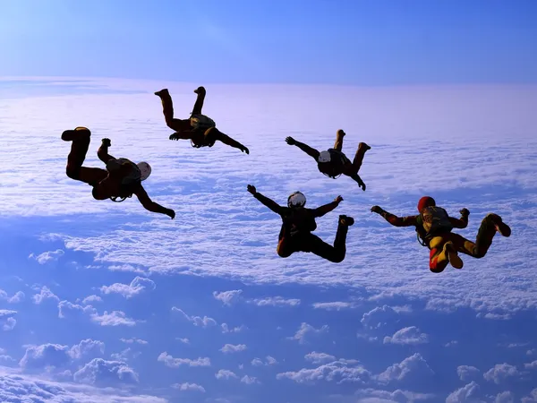 Sport in the sky. — Stock Photo, Image