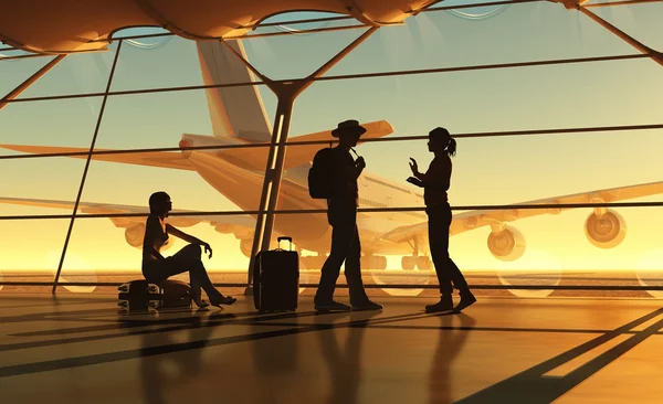 The airport — Stock Photo, Image