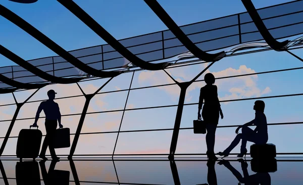 L'aeroporto — Foto Stock