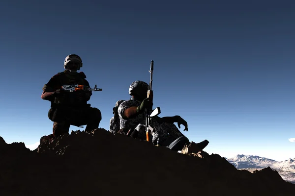 Soldaten — Stockfoto