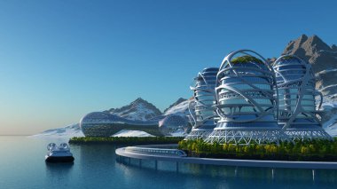 33d sahil şeridindeki Gelecek Şehir