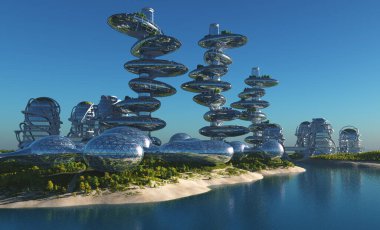 33d sahil şeridindeki Gelecek Şehir