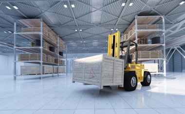 Hangar.3d işlemeli kamyon