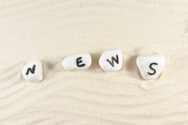 News word — Stock Photo, Image