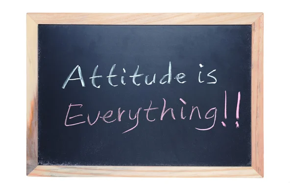 Attitude is everything — Stock Photo, Image