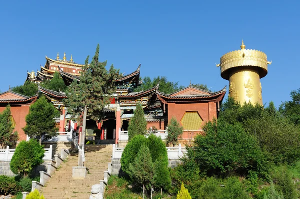 Large prayer wheel — Stock Photo, Image