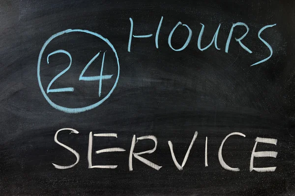 24 Hours service — Stock Photo, Image