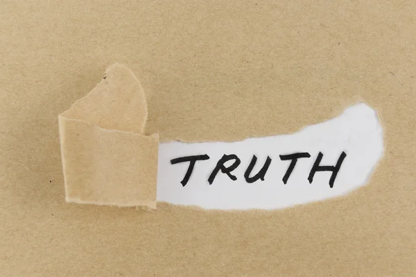 Truth word — Stock Photo, Image