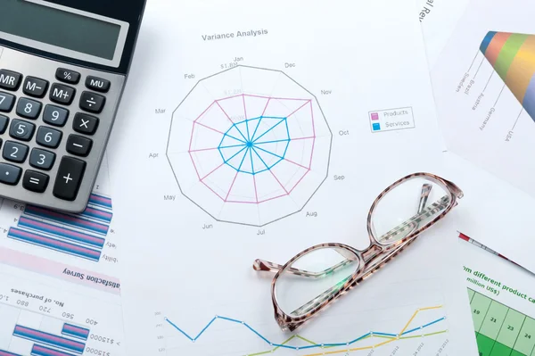 Gráfico de negocios — Foto de Stock