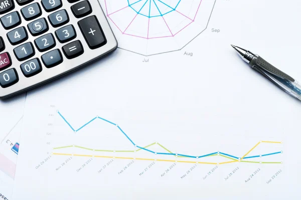 Gráfico de negocios — Foto de Stock