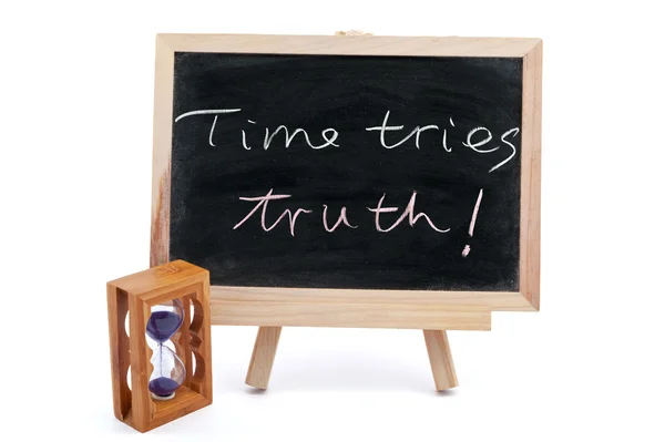 Time tries truth — Stock Photo, Image