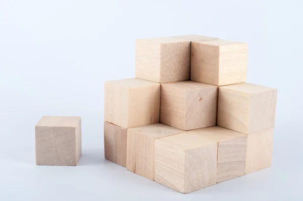 Wooden blocks — Stock Photo, Image