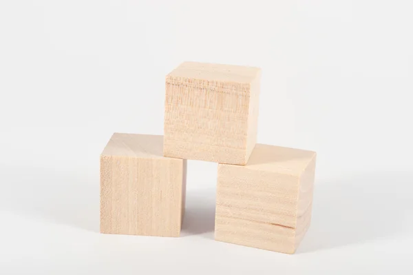 Bloques de madera — Foto de Stock