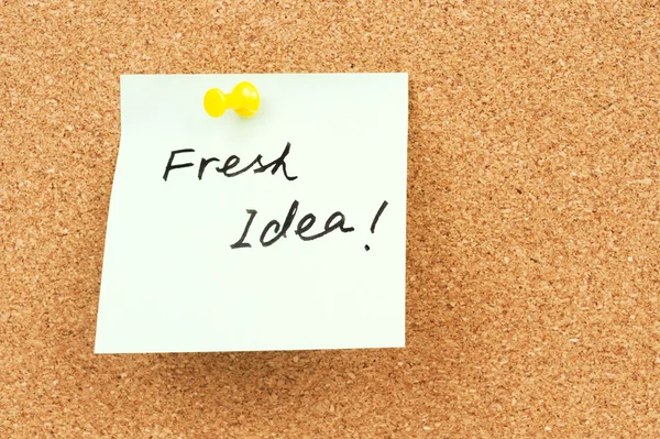 Fresh idea words — Stock Photo, Image