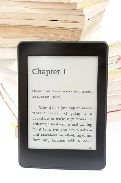 E-book reader — Stock Photo, Image
