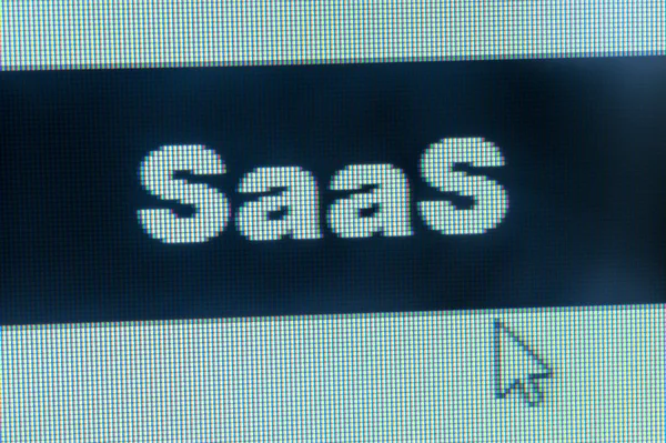 SaaS word — Stock Photo, Image