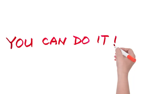 You can do it — Stock Photo, Image