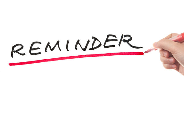 напоминание