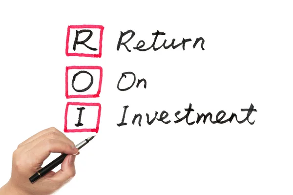 ROI concept — Stock Photo, Image