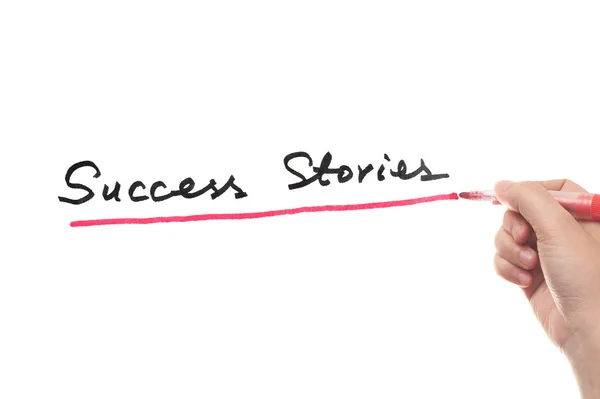 Storie di successo — Foto Stock